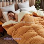 無地厚手掛け布団冬用newあったか...