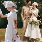 ショッピングウェディング 秋 ウェディングドレス 白 フォーマルドレス ウエディングドレス エレガント パーティードレス 花嫁ロングドレス ワンピース結婚式 二次会挙式hs6466