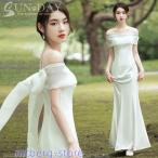 ショッピングウェディング ウェディングドレス ドレス フォーマルドレス 可愛いドレス エレガント パーティードレス 花嫁ロングドレス ワンピース結婚式 二次会 挙式hs6714