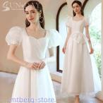 ショッピングウェディング ウェディングドレス ドレス フォーマルドレス 可愛いドレス エレガント パーティードレス 花嫁ロングドレス ワンピース結婚式 二次会 挙式hs6744