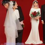 ショッピングウェディング 新品ウェディングドレス ウエディングドレス白 パーティー 可愛い 花嫁ロングドレス 結婚式 トレーンライン 二次会 フォームドレス お呼ばれ 挙式hs6830