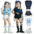  танцевальный костюм Kids Корея лето Jazz Dance Cheer девушка девушки рубашка короткий брюки верх и низ 2 позиций комплект .... hip-hop Mai шт. одежда презентация отвечающий .. модный 