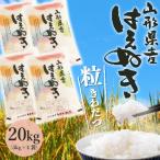 ショッピングkg 選べる精米方法 ＜白米はたは無洗米＞ 令和5年産 はえぬき【精米】20kg（5kg×4袋）山形県最上地域産 《送料無料》