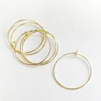 [ 3cm 6 шт ] обруч серьги никель свободный Gold обруч серьги серьги крюк Gold Circle обруч металлические принадлежности серьги 