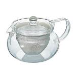 HARIO(ハリオ) 茶茶急須 丸 実用容量450ml 耐熱ガラス プレゼント ギフト 贈り物