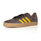 adidas アディダス GAZELLE ADV ガゼル ガッツレー オリジナルス スニーカー ブラウン/イエロー/ガムソール