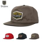 Brixton ブリクストン トラッカーキャップ ワッペン カンパニー レッド ブラウン ブラック