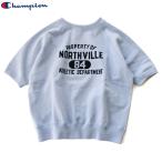 チャンピオン 復刻ヴィンテージ 半袖スウェット ランタグ 丸胴 カレッジプリント Champion TRUE TO ARCHIVES