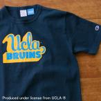 Champion チャンピオン T1011 カレッジTシャツ 半袖 UCLA ブルーインズ 紺 ネイビー USA アメリカ製 ヘビーウェイト