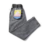 Cookman クックマン シェフパンツ ブラックデニム ケミカルウォッシュデニム デニムイージーパンツ デニムワークパンツ