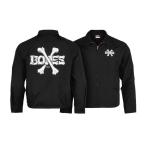 POWELL PERALTA パウエルペラルタ スウィングトップ ワークジャケット CROSS BONES クロスボーンプリント 黒 ブラック