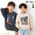 ショッピングスター・ウォーズ スター・ウォーズ キッズ 子供服 長袖 トレーナー スウェット 裏毛 男の子 STAR WARS ダース・ベイダー 秋 100 110 120 130 140cm [M便 1/1]