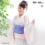 ミッフィー キッズ 子供服 浴衣セット 2Way 3点セット サンドレス ワンピース 兵児帯 女の子 綿100% 総柄 miffy 夏 100 110 120 130 140cm