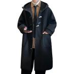 ダッフルコート メンズ 秋冬服 チェスターコート ゆったり アウター ラシャコート ビッグシルエット フード付き コート 韓国 おしゃれ