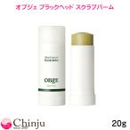 オブジェ ブラックヘッド スクラブ バーム 20g OBge スティックタイプ Blackhead Scrub Balm 韓国コスメ 韓国ブランド 人気 口コミ SNS