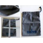 1393/ не использовался товар /DAIWA Daiwa катушка кейс 19.5cm×14.5cm 1 пакет ( фетр ткань ) * катушка пакет сумка старый Logo 