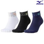  Mizuno короткие носки 62JXD006 мужской женский унисекс 2026SS спорт тренировка почтовая доставка соответствует возвращенный товар * замена не возможна спорт носки толстый 