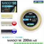 [ бадминтон струна ][ Yonex ] nano ji-98 200m roll NBG98-2.. пачка ( почтовая доставка ) соответствует 