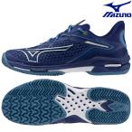  Mizuno теннис обувь ue-b Exceed Tour 6 OC 61GB247215 мужской унисекс 2025SS включение в покупку не возможно RFCL Homme nikre- искусственный газон синий blue 2E