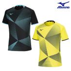  Mizuno игра рубашка 62JAB004 унисекс 2024SS бадминтон теннис soft теннис почтовая доставка соответствует 