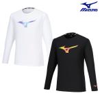  Mizuno p Ractis рубашка ( длинный рукав ) 62JAB017 унисекс 2024SS бадминтон теннис soft теннис тренировка одежда почтовая доставка соответствует 