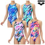[ возвращенный товар * замена не возможна ] Arena .. купальный костюм тренировка для тренировка One-piece ( открытый задний )AS5FWM25L женский 2025AW почтовая доставка соответствует 