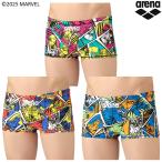 【返品・交換不可】アリーナ 競泳水着 練習用 トレーニングスパッツ（ショートレッグ）AS5FWM51M メンズ 2025AW マーベル メール便対応