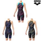 [ возвращенный товар * замена не возможна ] Arena .. купальный костюм WA одобрение модель рейсинг One-piece леггинсы ( открытый задний * половина нога )AS6SRC78L женский 2026SS почтовая доставка соответствует 