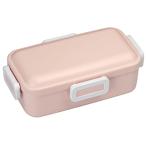 スケーター(Skater) 抗菌 ふんわり盛れる ドーム型フタ 弁当箱 530ml くすみピンク 日本製 PFLB6AG-A