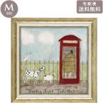  Sam tofto - na gold ST-08131 M размер искусство рама картина You энергия собака a Hill персона подарок искусство модный Северная Европа интерьер 