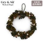 ショッピングリース グライアンドシフ リース ドングリ ホワイトベリー クリスマス 玄関 インテリア 送料無料 EGF120573 ハンドメイド おしゃれ