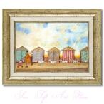 ユーパワー Sam Toft サムトフト アートフレーム みんなでジョギング st-05828 絵画 ギフト アート おしゃれ 北欧 インテリア