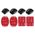  включая доставку экшн-камера GoProgo- Pro Hero основа крепление двусторонний лента flat поверхность искривление поверхность 4 шт. комплект 