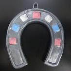 エケコ人形用お願い事パーツ ★ビッグてい鉄（シルバー）【ギャンブル運、くじ運】 ※約４０ｃｍの取り付け用ヒモ付き!!