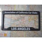 カリフォルニア カークラブ California Car Club ナンバープレートフレーム ブラック アメリカ雑貨 アメリカン雑貨