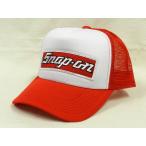 メッシュキャップ Snap-on レッド スナップオン トラッカーキャップ アメリカ雑貨 アメリカン雑貨
