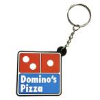 ラバー キーホルダー ドミノピザ Domino's Pizza キーリング アメリカン雑貨