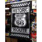 ROUTE66 FLAG HISTORIC route 66 флаг America смешанные товары american смешанные товары 