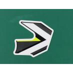 YAMAHA оригинальный Philippines specification XTZ125 правый передний отделка стикер [ черный ] #1SB-F4256-80