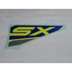 SUZUKI оригинальный Индия specification V-strom250SX левый отделка стикер SX[ желтый ] #68195-20L00-CDT