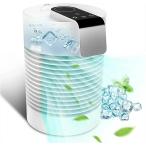 ショッピング冷風扇 冷風扇 卓上 冷風機 扇風機 ミニクーラー 卓上クーラー 水冷エアコン 一台三役 送風 加湿 冷却 風量3段階 USB給電 充電式 省エネ 持ち運び 軽量