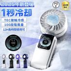 【最新モデル】ハンディファン小型 首かけ 扇風機 冷却プレートミニ扇風機 卓上扇風機 1秒冷却 スタンド付き 100段階風量 長時間使用 首掛け 手持ち 3WAY USB