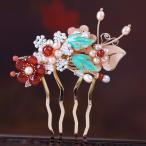  новый ручная работа декоративная шпилька . одежда. украшение для волос красный .. пресноводный жемчуг сборник жемчуг. цветок оригинальный медь ..... украшение для волос 