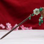  новый ручная работа украшение для волос тарелка . дерево декоративная шпилька .. классика ... одежда . декоративная шпилька супер . украшение для волос превосходящий . одежда аксессуары 