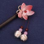  новый retro способ тарелка украшение для волос круг . голова дерево декоративная шпилька двусторонний . декоративная шпилька классика украшение для волос . одежда - s. цветок ... женщина 