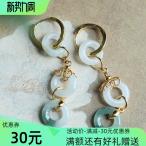 南方の純銀アクセサリー天然氷種翡翠...