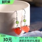 ピーチ南方純銀アクセサリー天然塩源...