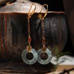 思いを馳せる純銀アクセサリーA品翡...