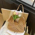 かごバッグ 2色  ショルダーバッグ 手作りバッグ 手持ちバッグ バッグ