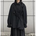  простой блуза длинный рукав складывать воротник оригинал соединять ...